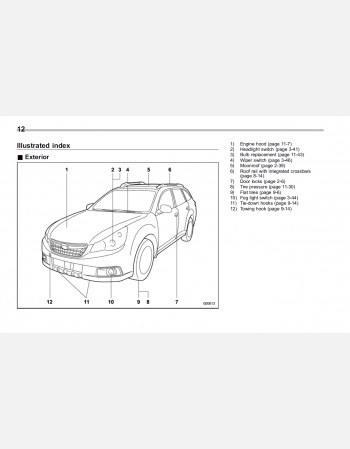 subaru legacy 2014 owners manual